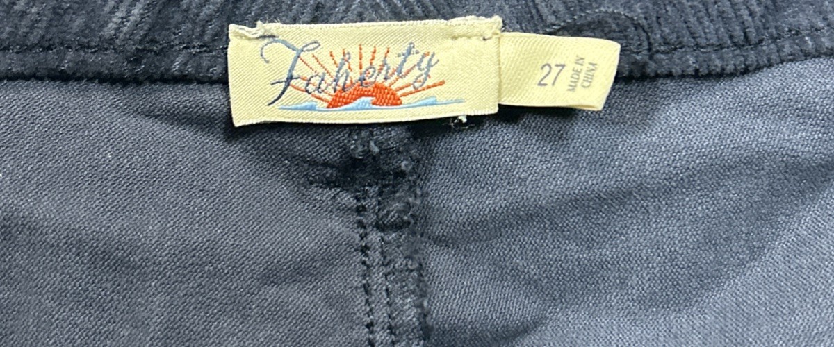 Faherty Womens 27 Stretch Patch Pocket Corduroy N… - image 5