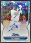 2023 Bowman Draft Tre Morgan Chrome Auto HTA Choice Refractor /150 1st Rays RM5