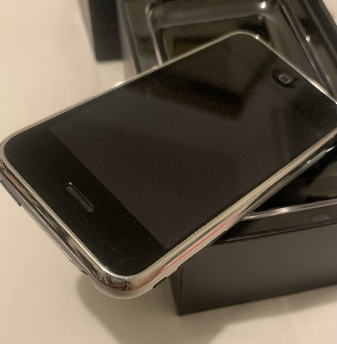 Apple 1st Gen A1203 iPhone 2G 4GB MA501LL/A - UNLOCKED #8420A | eBay