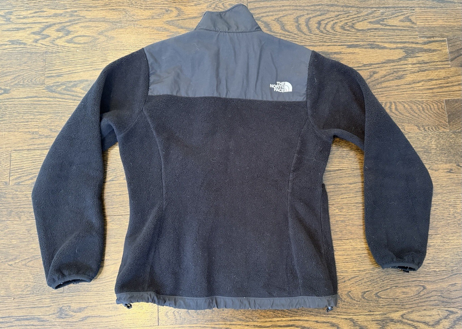 THE NORTH FACE WOMENS TNF DENALI FULL ZIP BLACK FLEECE JACKET Small thumbnail 2