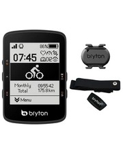 Ciclocomputer GPS bici BRYTON Rider 460D con cadenza e fascia cardio