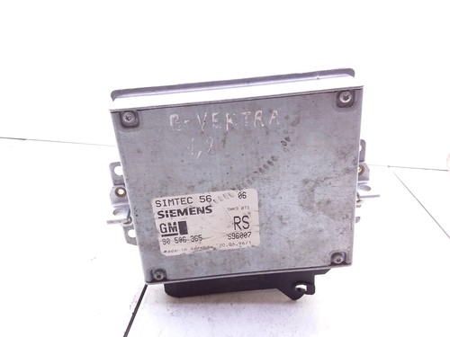 OPEL VECTRA B 36 Motorsteuergerät 90506365 1.80 Petrol 85kw 1998 12935229