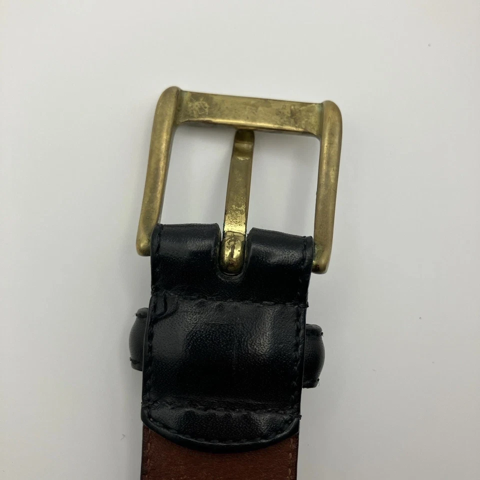 Cinturón Coach para mujer - cuero (Costa Rica) negro 36-37" (1,25 pulgadas de ancho) Foto 3 de 4