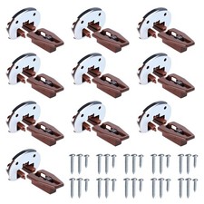 10 Sets for Kenlin Rite-Trak II Drawer Slides Replacement-Rite 10, Brown 