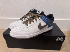 New Nike Dunk Low NKE 6.0 Mad Cow White Blue ...