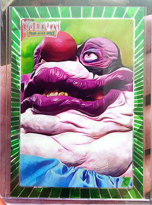 2023 Cardsmiths Killer Klowns Outer Space #30 ''Fatso's Brother'' Emerald 66/99