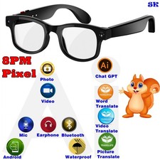 AI smart sunglasses with video translate Smart Glasses Remote photo & Bluetooth