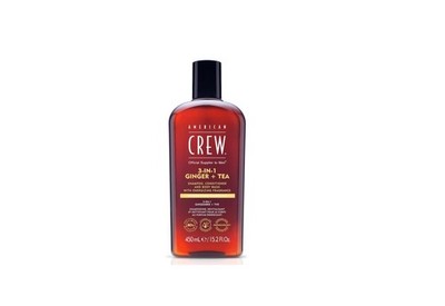 American Crew Ginger + Tea 3-in-1  450 ml Shampoo, Conditioner und Body Wash
