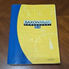 Saxon Math Homeschool 5/4 Set: Textbook, Solu...