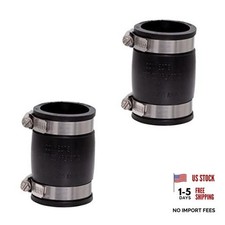 1056-150 1-1/2-in. Flexible PVC Pipe Coupling for Cast Iron and Plastic