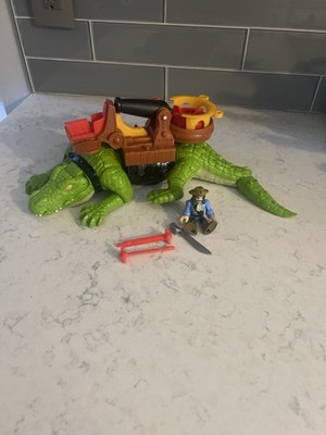 Fisher Price Imaginext Crocodile Vehicle Pirate Figure Accessories Adventure Toy