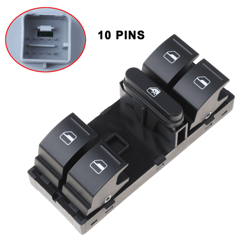 FÜR SKODA OCTAVIA 1Z0959858B ELEKTRISCHER FENSTERHEBER HAUPTSCHALTER VORNE RECHTS - Bild 2 von 7