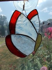 Stained Glass Butterfly Suncatcher