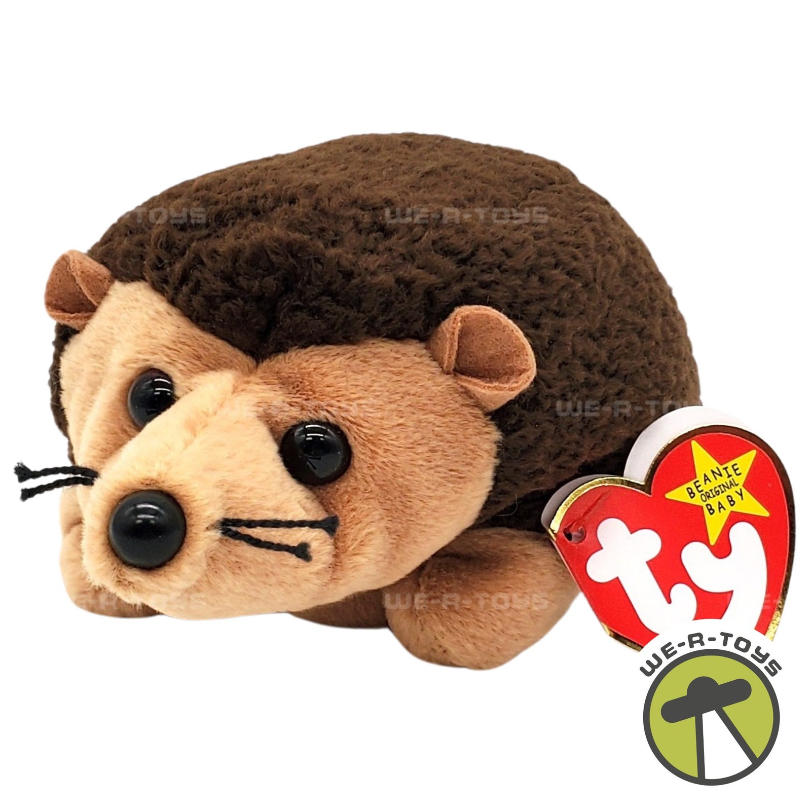 Ty Beanie Babies Prickles the Hedgehog Plush 1999