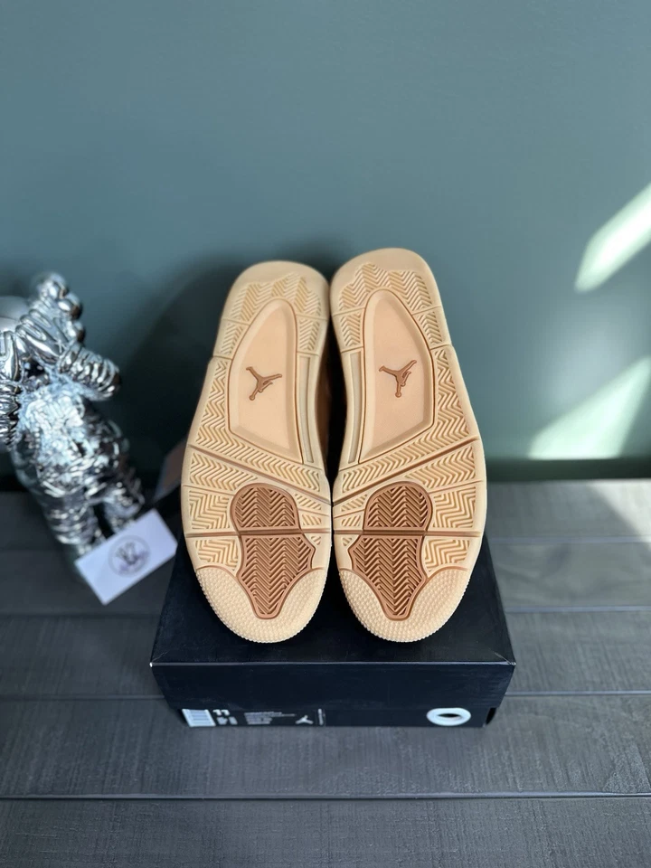 Talla 11 - Air Jordan 4 Retro Premium Wheat Foto 3 de 4