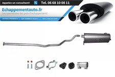 Échappement Hyundai i20 1.2 2008-2014 hayon tube central + silencieux 287001J100