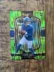 2025 Panini Select Premier Level Jaxson Dart #193 Neon Green Prizm Shock (RC)