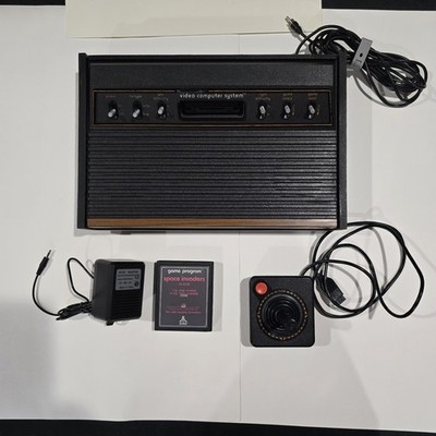 Atari 2600 Heavy Sixer Console Recapped Cleaned Tested Working