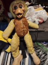Creepy Vintage Monkey Plush