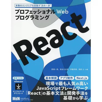 React Professional Web Programming Hardcover JavaScript Framework For Ages 14+