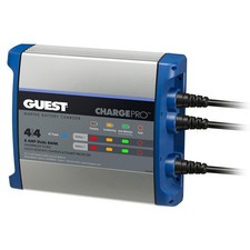 Guest On-Board Battery Charger 8A / 12V - 2 Bank - 120V Input 2707A
