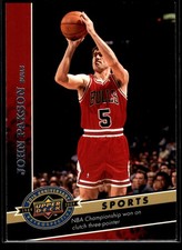 John Paxson 2009 Upper Deck 20th Anniversary #522 Chicago Bulls