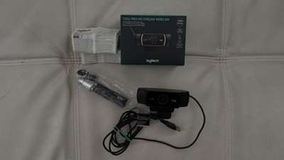 Logitech c922 Pro HD Stream Webcam in OVP mit Mini-Stativ