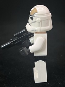 Lego Star Wars Clone Gunner Minifigure Phase 2 sw0837 75182 2017 Scowl Face