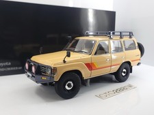 Kyosho 1:18 scale Toyota Land Cruiser 60 w/Optional Parts(LC60) Beige 08956XBE