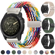 Nylon Strap for Garmin Fenix 8 7S 6S 5S Plus Descent Epix Pro Quickfit Wristband
