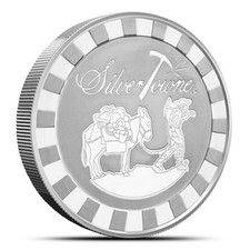 5 oz SilverTowne Prospector Stackable Silver Round (New) 92.00 per troy oz