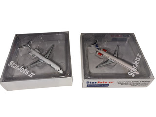 StarJets Juego de 2 aviones modelo Alaska 737 900 SAS A321 200 1:500