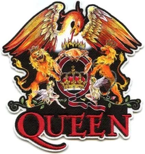 Patch - C&D Visionary - Queen Classic Crest 3.5"x3.5" Iron-On NEW Music Band