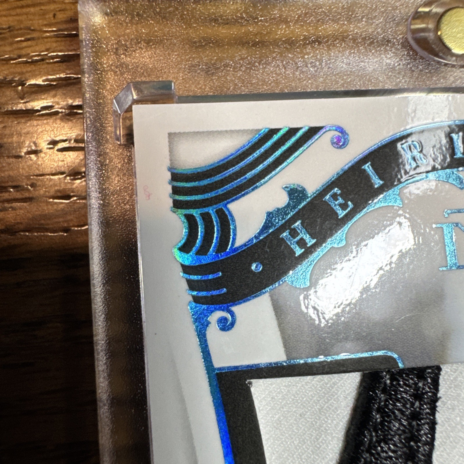 2025 National Treasures Ashton Jeanty Heirlooms Nike Swoosh 1/1 view 10