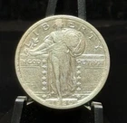 1920 US Standing Liberty Quarter 25C Silver Coin