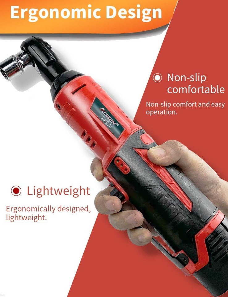 AOBEN Cordless Electric Ratchet Wrench 3/8