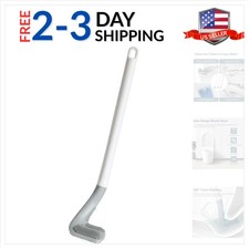 Golf Toilets Brushes, Toilet Cleaning Brush, Flexible Bendable Silicone Long ...