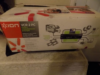 ION VCR 2 PC USB VHS Video to Computer Conversion System Digital Transfer