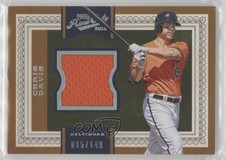 2016 Panini Prime Cuts Base IV Relics 15/149 Chris Davis #123 1u6