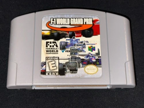 F-1 World Grand Prix (Nintendo 64, 1998) Cleaned / Tested / Authentic - N64