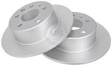 2x Bremsscheibe A.B.S. 15736 f&uuml;r MERCEDES SL KLASSE 123 W109 HECKFLOSSE W126 190