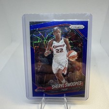 2025 Panini Prizm WNBA #21 Sheryl Swoopes Blue Velocity Prizm SP