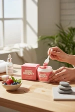 I Dew Care Berry Groovy Brightening Glycolic Wash-Off Mask 3.52 oz NIB $25 MSRP