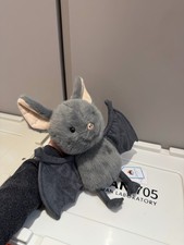 Jellycat Fluffy Broox Bat Soft Plush Doll Gift Kids Toy 5in