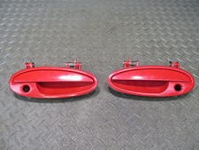97-04 Chevrolet Corvette C5 Set Of 2 Left Right Door Exterior Handle Red Oem 97-04 Chevrolet Corvette C5 Set Of 2 Left Right Door Exterior Handle Red Oem