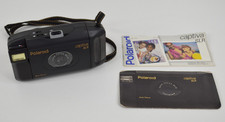 Polaroid Captiva SLR Instant Film Camera w/ Strap  Manuals TESTED WORKS 