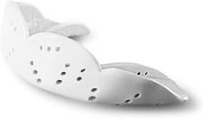 Aero Medium Mouthguard, Snow White - 1.6Mm Thin - Custom-Molded Fit - Slim Desig
