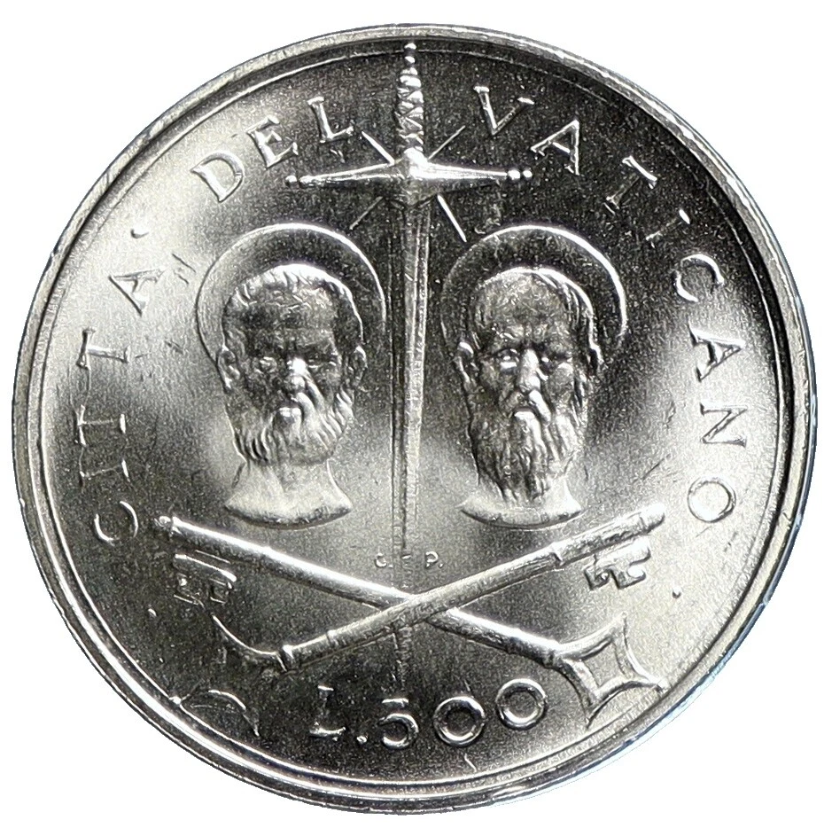 1967 Italian, Sammarinese & Vatican Coins