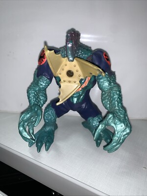  Street Sharks Slash Drill Nose Figure 1994 Street Wise -NO Drill-  Spin-Works