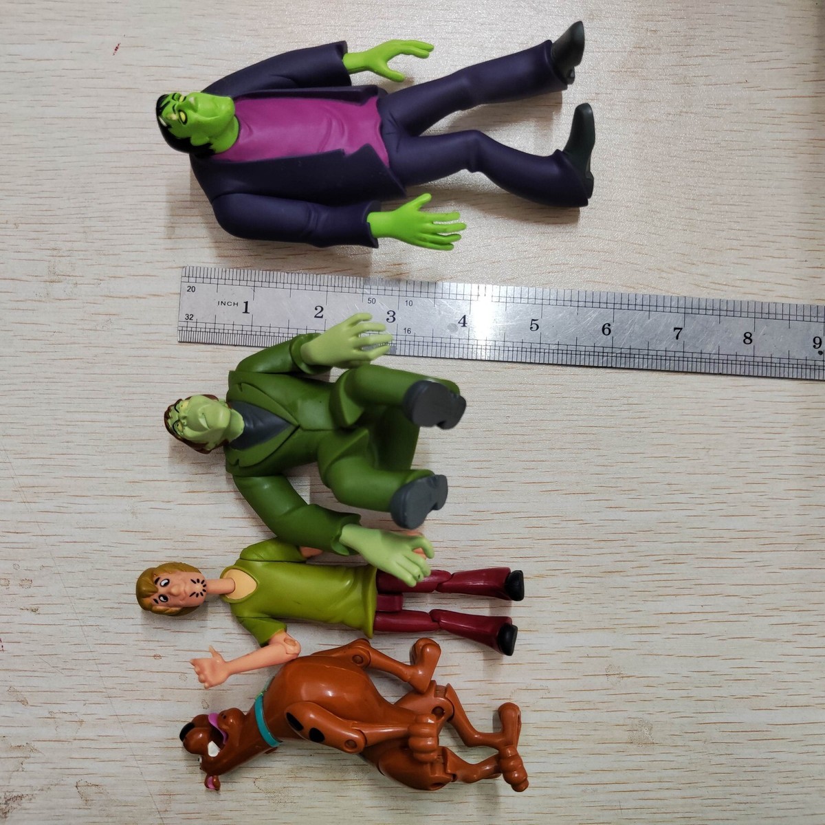 Rare Lot of 4pcs Scooby-Doo Shaggy Dog Creeper Frankensteion 5